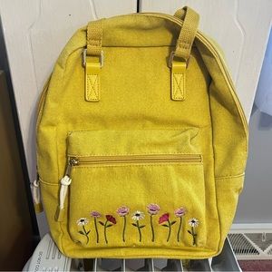 wild fable Mini Yellow Backpack & Pouch